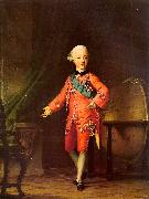 Vigilius Erichsen Grand Prince Pavel Petrovich in his Study oil painting on canvas